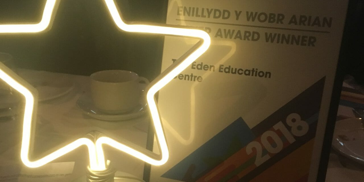 The Eden Education Centre wins Valued Partner Award